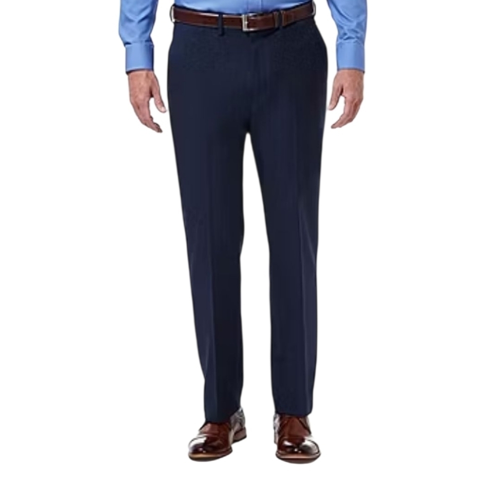 Haggar 56x30 Blue Premium Comfy Dress Pants